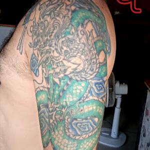 Naga refreshing tattoo by Dr.Ink, Atkatattoo