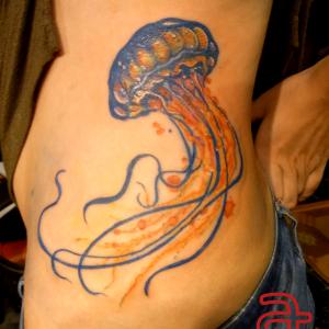 Jellyfish  tattoo by Dr.Ink Atkatattoo