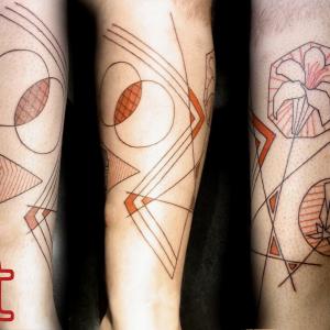 Lines tattoo by Dr.Ink Atkatattoo