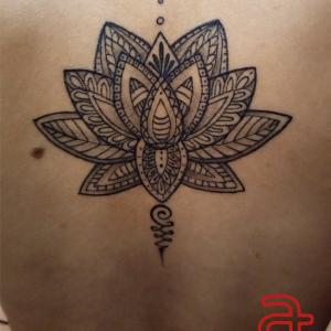 Mandala tattoo by Dr.Ink Atkatattoo