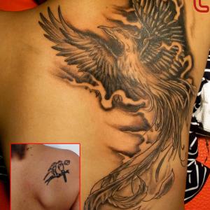 Phoenix tattoo by Dr.Ink Atkatattoo