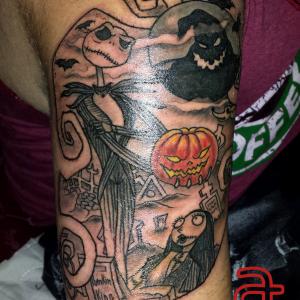 Pumpkin King tattoo by Dr.Ink Atkatattoo