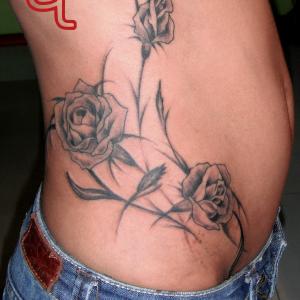 Roses tattoo by Dr.Ink Atkatattoo