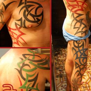 Tribal  tattoo by Dr.Ink Atkatattoo