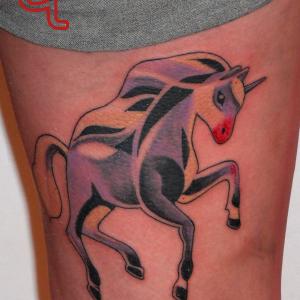 Unicorn tattoo by Dr.Ink Atkatattoo