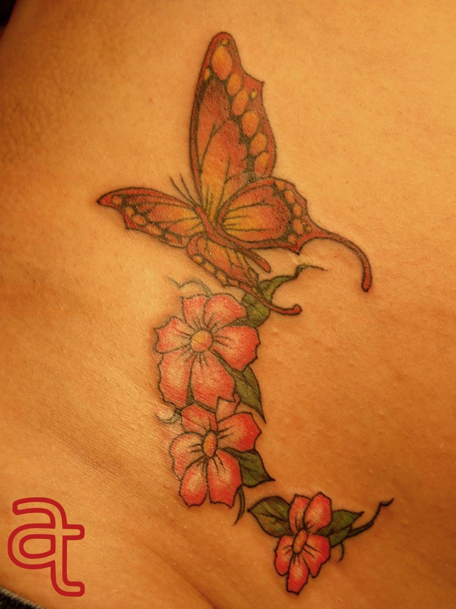 Butterfly tattoo by Dr.Ink Atkatattoo