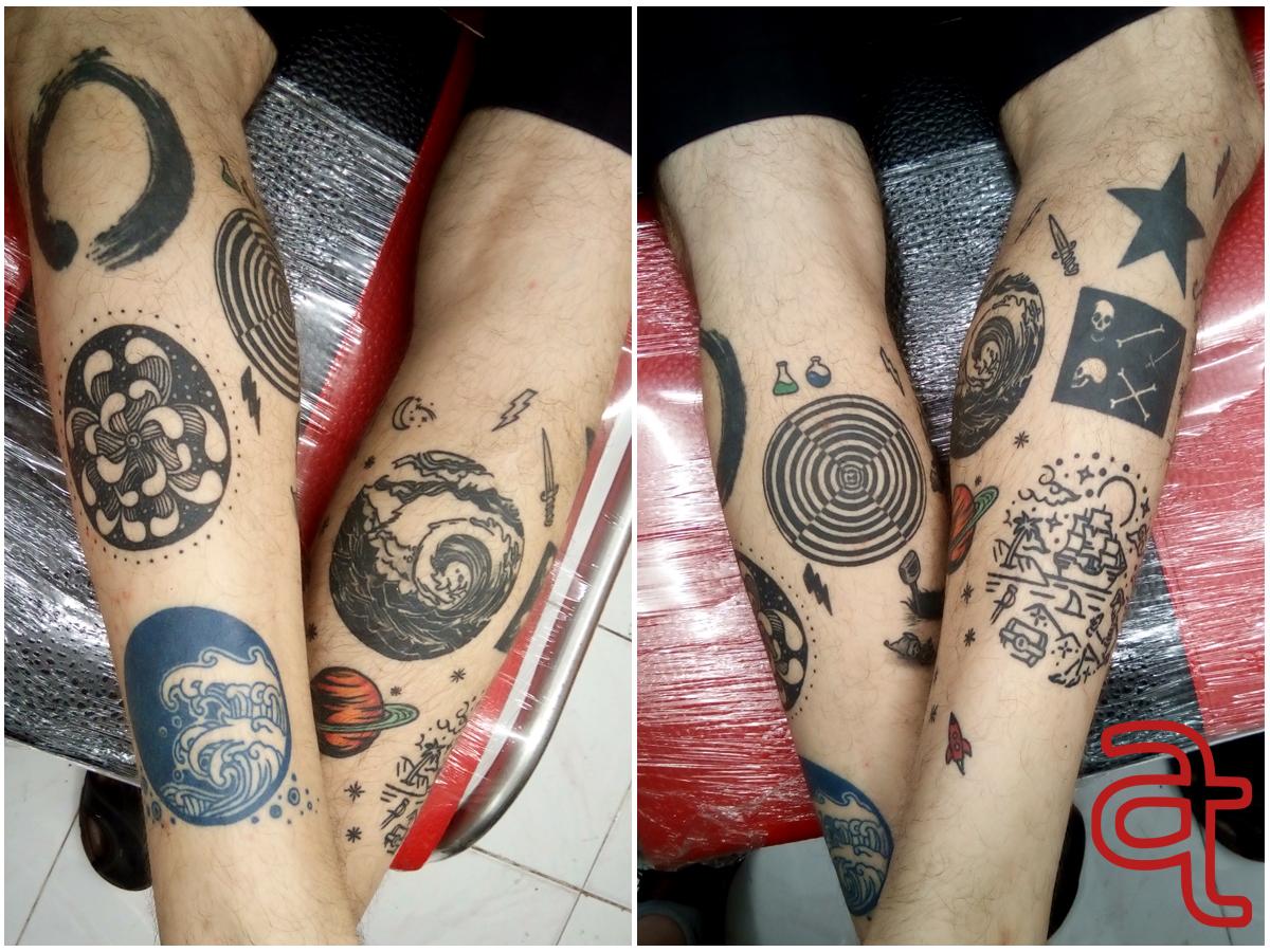Patches tattoo by Dr.Ink Atkatattoo