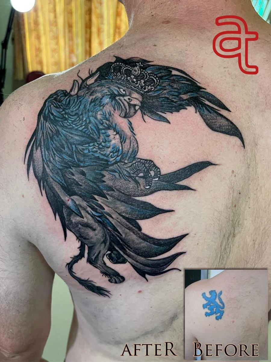 Griffin tattoo by Dr.Ink Atkatattoo