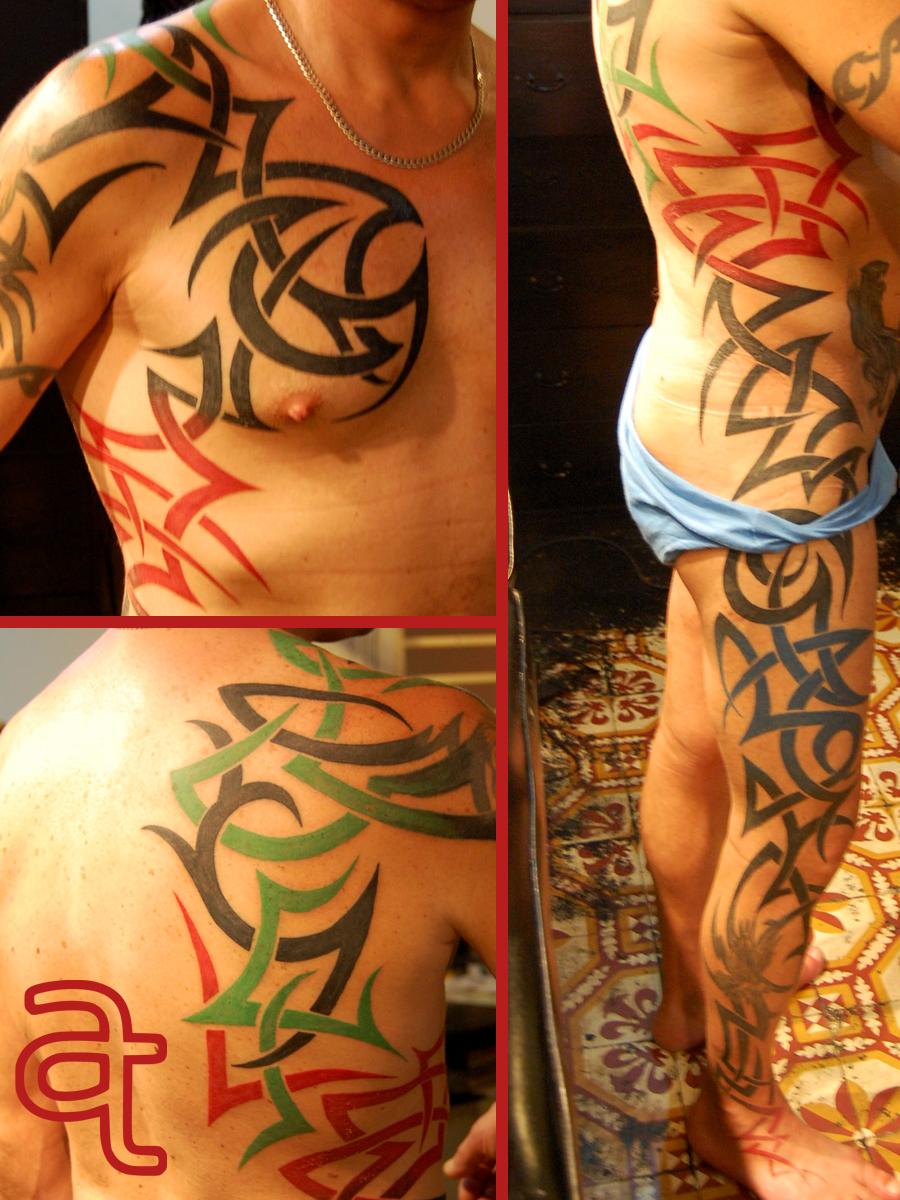 Tribal  tattoo by Dr.Ink Atkatattoo