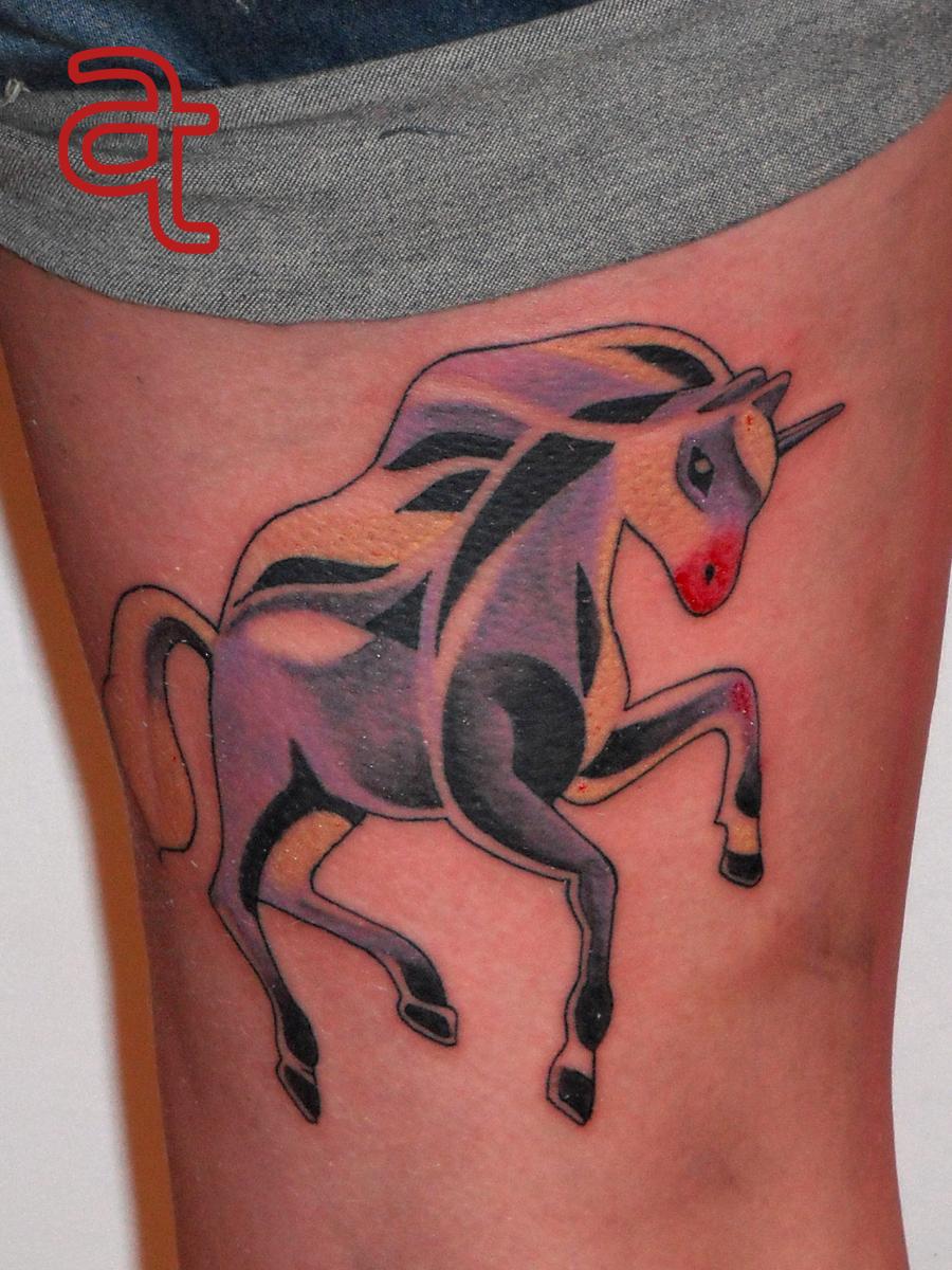 Unicorn tattoo by Dr.Ink Atkatattoo