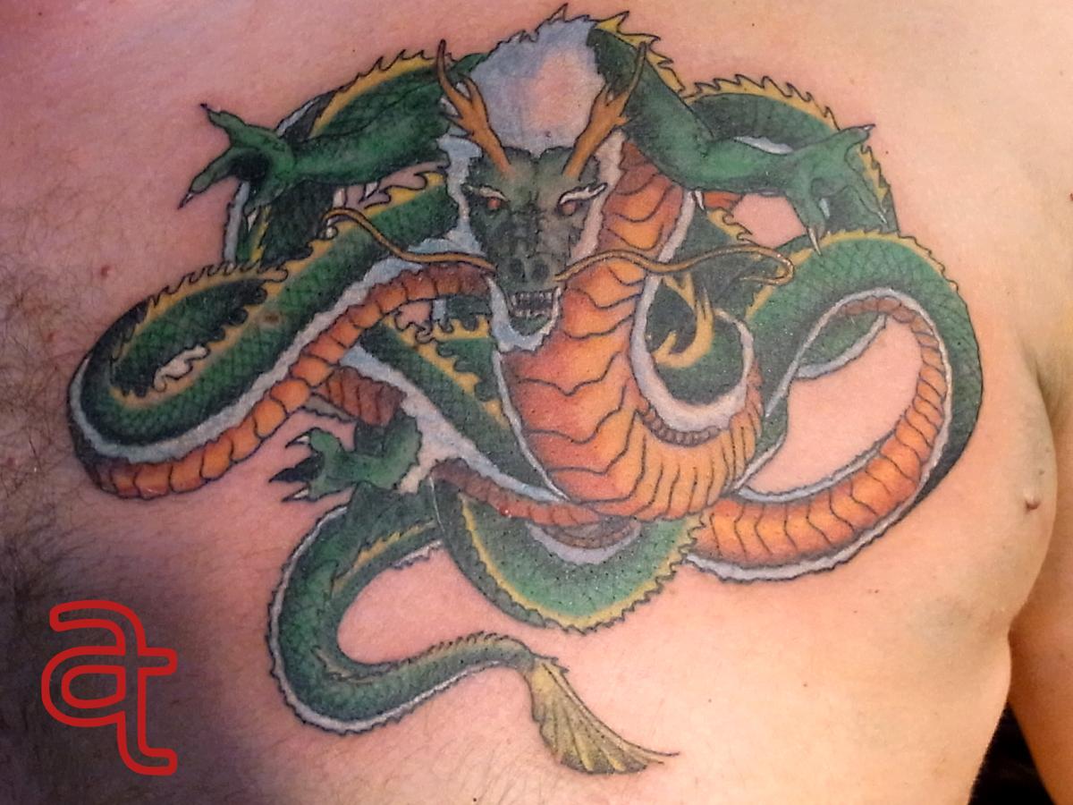 Dragon tattoo by Dr.Ink Atkatattoo